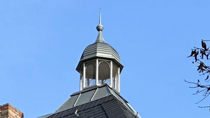 Beim iPhone 14 Pro Max ist das Drahtgitter auch problemlos zu erkennen. (Bild: Tobias K&ouml;ltzsch/Golem.de)